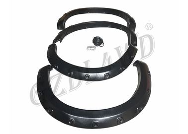 Textured Black Wheel Arch Flares With Decorative Screws For F150