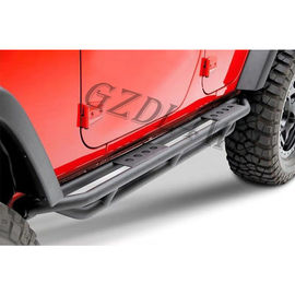 Durable 4x4 Body Kits , 2019 Wrangler JL 4 Doors Matted Dropped Side Step Bar Running Boards