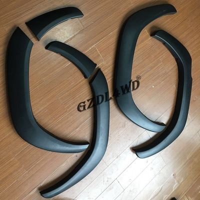 Matte Black Wheel Arch Flares ABS Plastic For Toyota Hilux Rocco 2015-2019